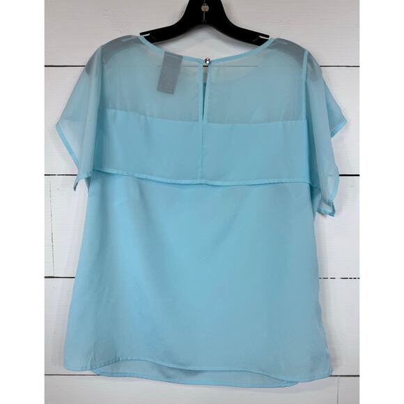 Covington Short Sleeve Blouse Women's Size Large - Picture 2 of 3